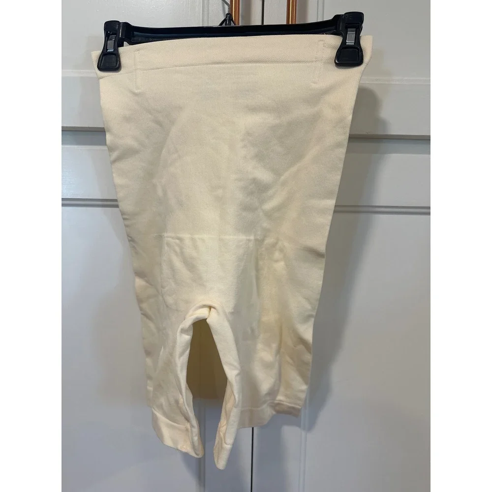 Shapermint Essentials High Waisted Shaper Shorts Cream XL/2XL New shapewear